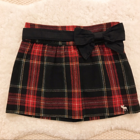 Abercrombie & Fitch Dresses & Skirts - Wool-blend Christmas Skirt